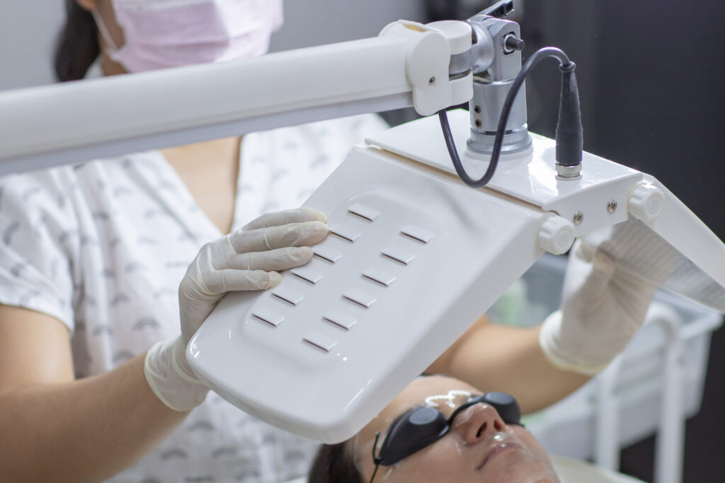led light facial