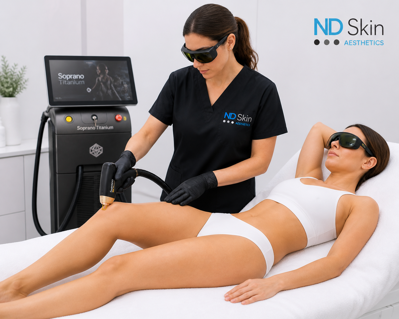 Laser hair removal for women at ND Skin Aesthetics Leicester